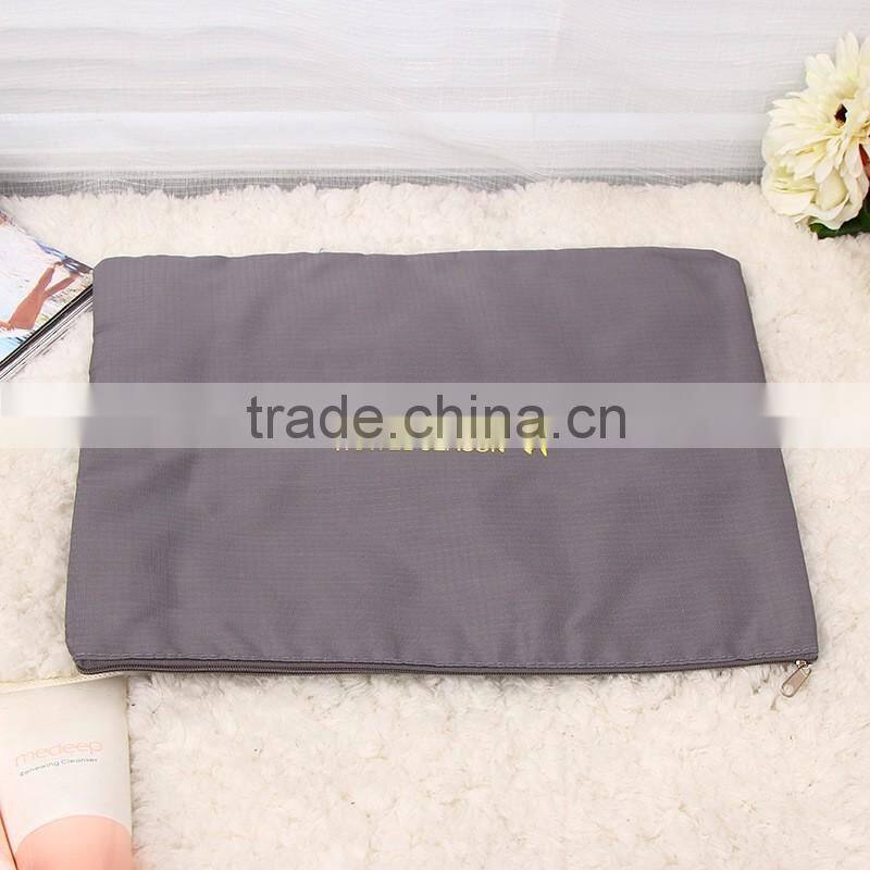 3pcs storage bag set nylon plaid customized logo garment stroage bag for travel