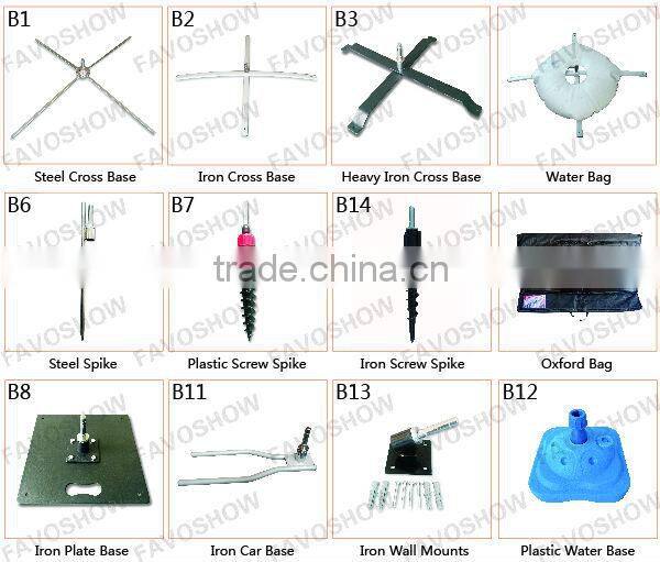 Wholesale High Quality Wind Resistant Telescopic Beach Flag Pole