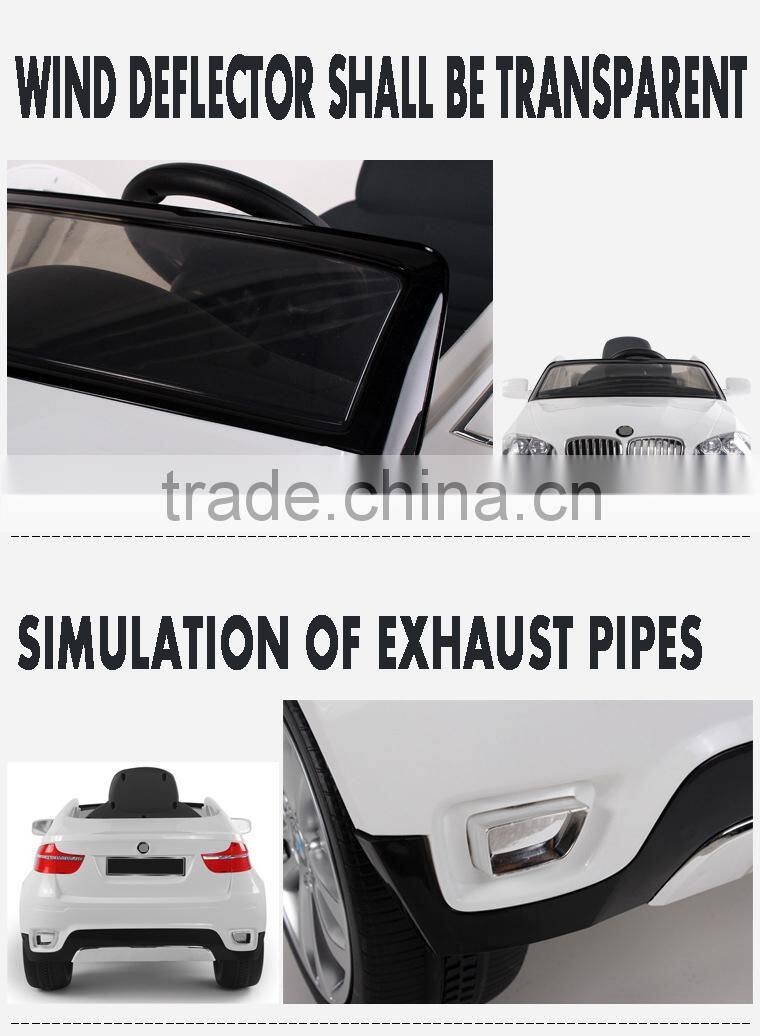 2015 baby remote control ride on car/kids ride on remote control power car