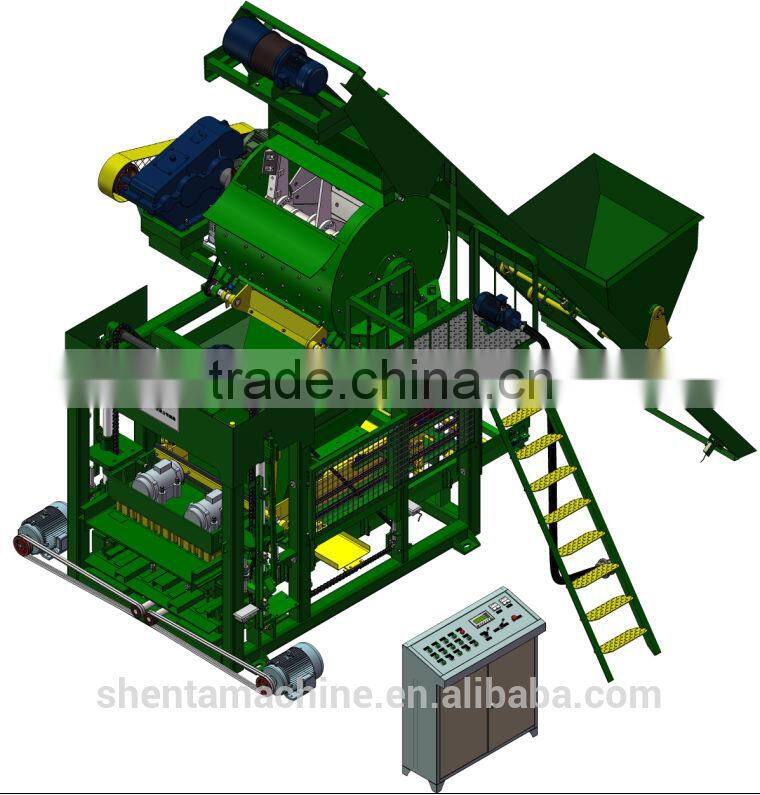 QTJ4-18 Construction Equipment, Automatic Blocks Making Machinery