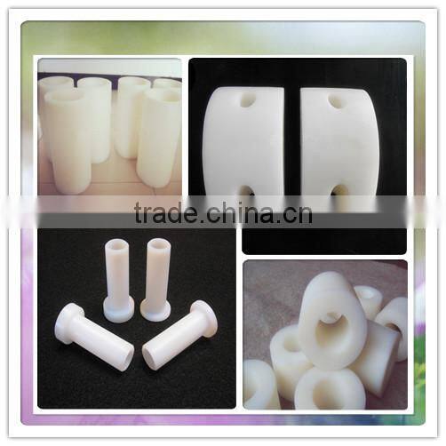 customized plastic bushing/sleeve for mechanical parts, PE bushing