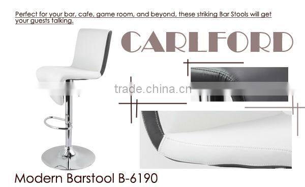 Modern barstool furniture chair office furniture barstool bar chairPu chair home furniture stool ISO TUV B-6190
