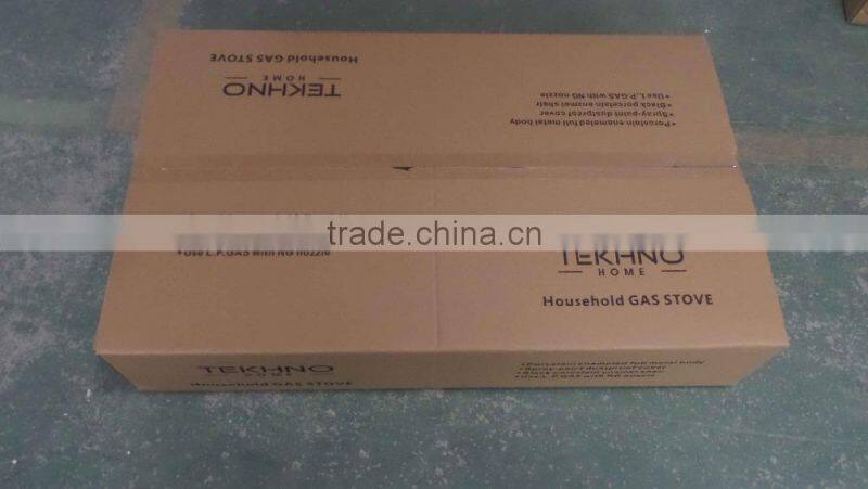 Built-In Glass Top Gas Stove , Simple Portable Five Burner Gas Stove