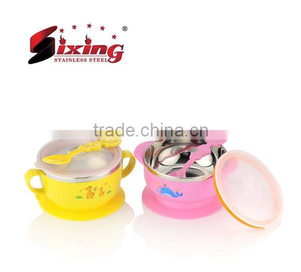 New Desgin Stainless Steel Mixing Bowl Set For Kids