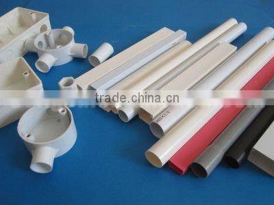 High impact new design pvc clip cable trunking size