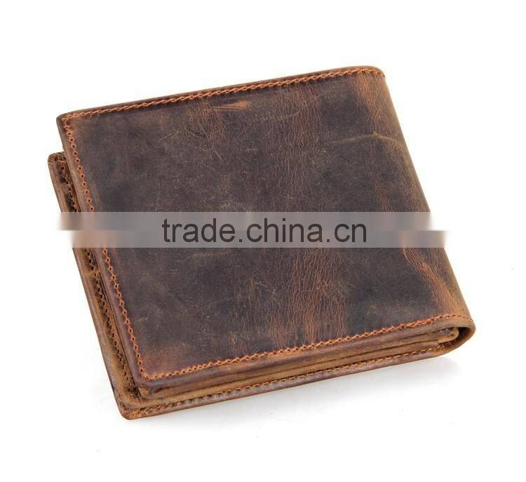 Factory Sale man leather wallet