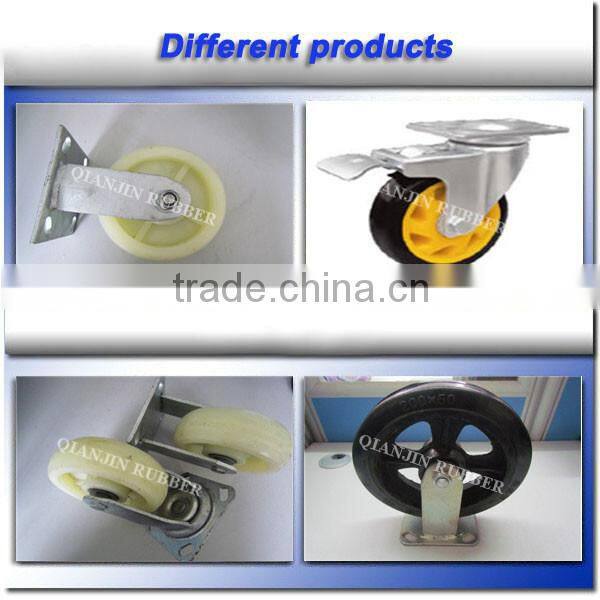 China suppliers rubber casters of China manufacturer