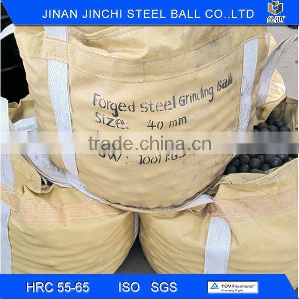 forging grinding alloy steel ball for ball mill in chemical industry