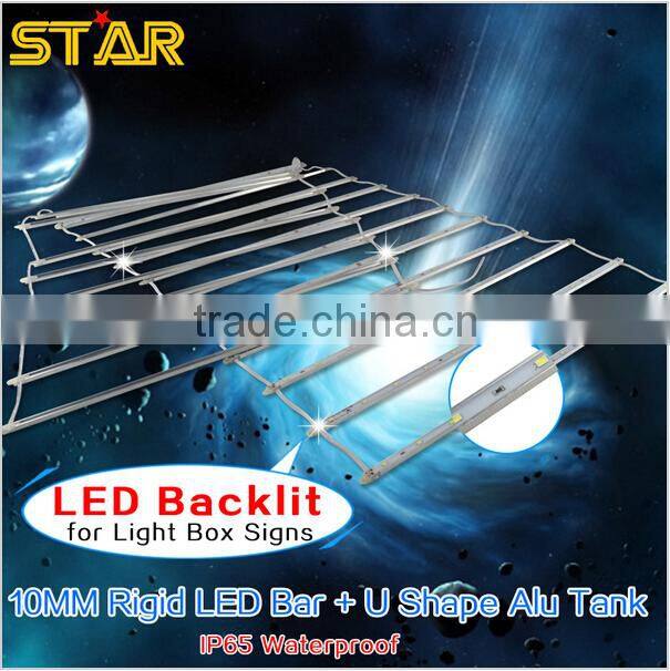 New SMD 5730 led 24led/m backlit solution led rigid bar for light box Led matrix back lighting