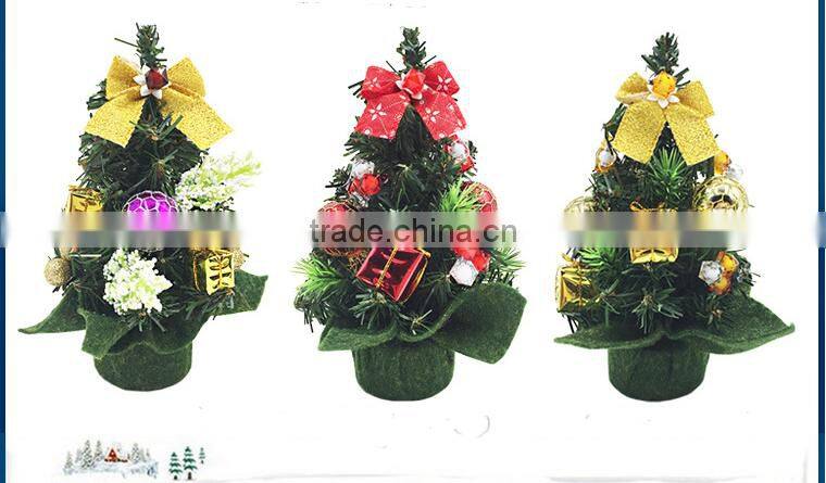 christmas decoration tabletop mini christmas tree