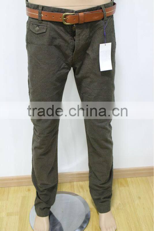 Men's Fashion Casual Pants With Belt