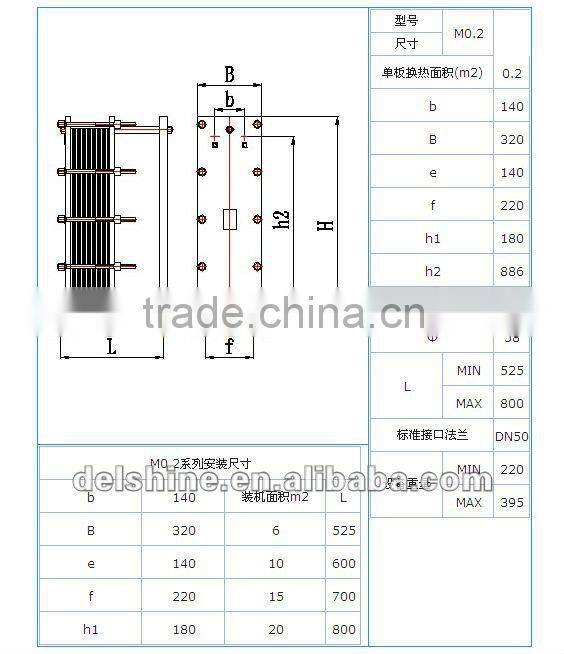 DS-H44 OEM heat exchanger weld