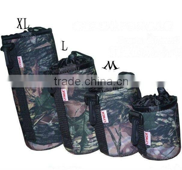 The cheapest manufacturer neoprene anti-collision seismic resistance camera lens bag with different size