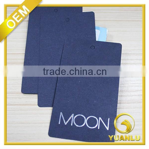 Garment private clothing hang tag for clothing