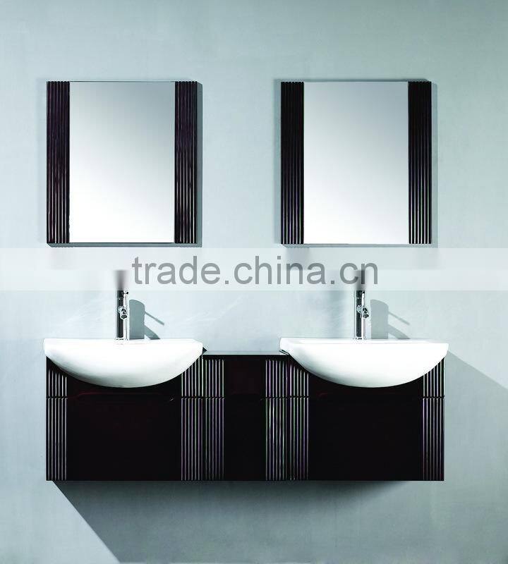 CRW TB3359 Cheap Bathroom Cabinet Double Sink