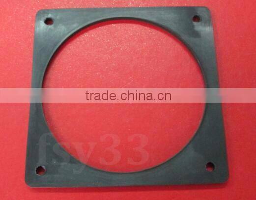 OEM corrosion resistance black flat EPDM rubber cone washer