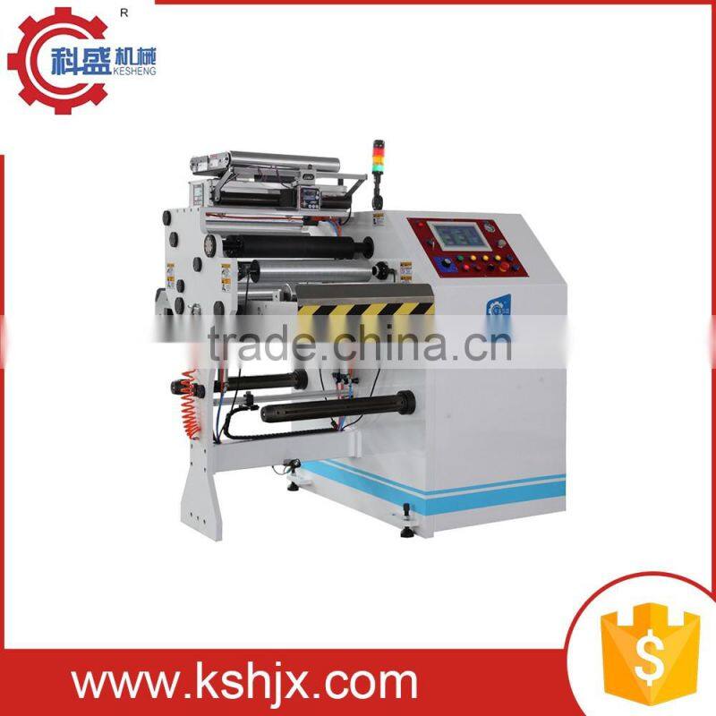PVC/PET/LDPE/HDPE Film Rewinding Machine