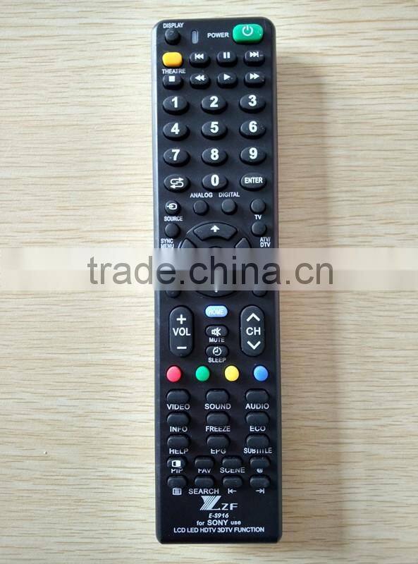 63 KEY HIGH QUALITY black LCD/LED HDTV 3DTV REMOTE CONTROL for E-S916