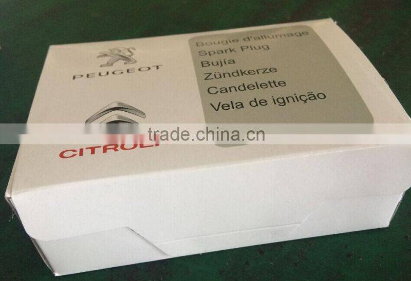 Spark plug A7RC for tractor, automobile, motocycle, industrial engine with Nickel plated housing preventing oxidation, corrosion