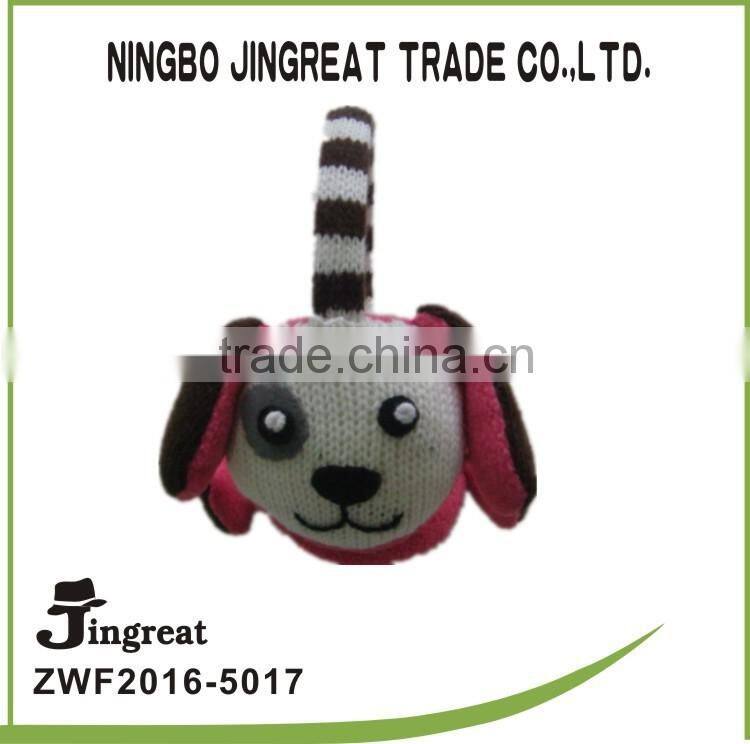 children animal ear muff runners ear muffs knitted ear muff fashion animail ear muff for children
