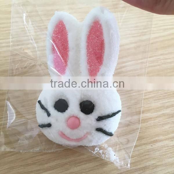 Custom Funny Bunny animal marshmallow Candy