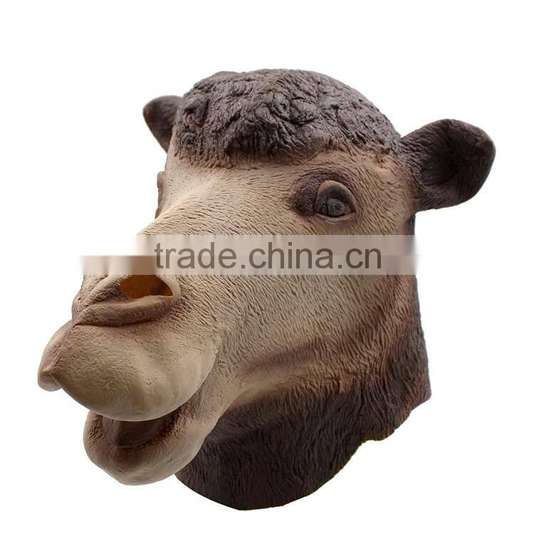 factory direct sell labrador Auto Darkening rubber Camel sex mask