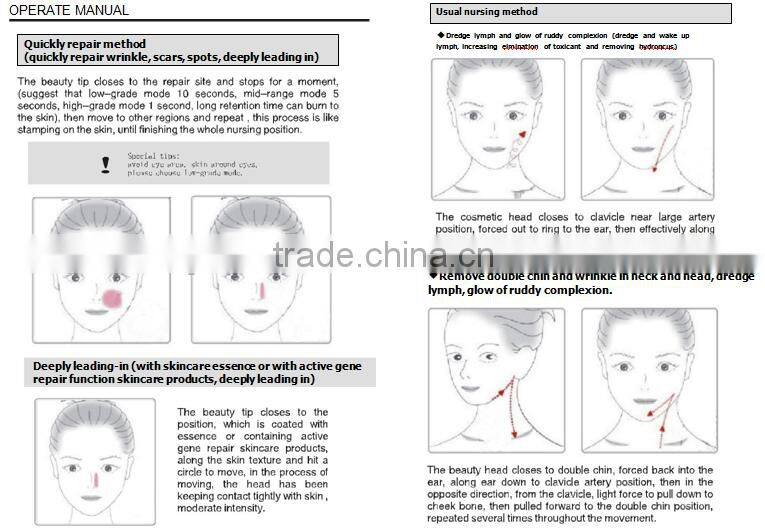 2016 Led photon light skin rejuvenation therapy skin spot remover beauty infrared device