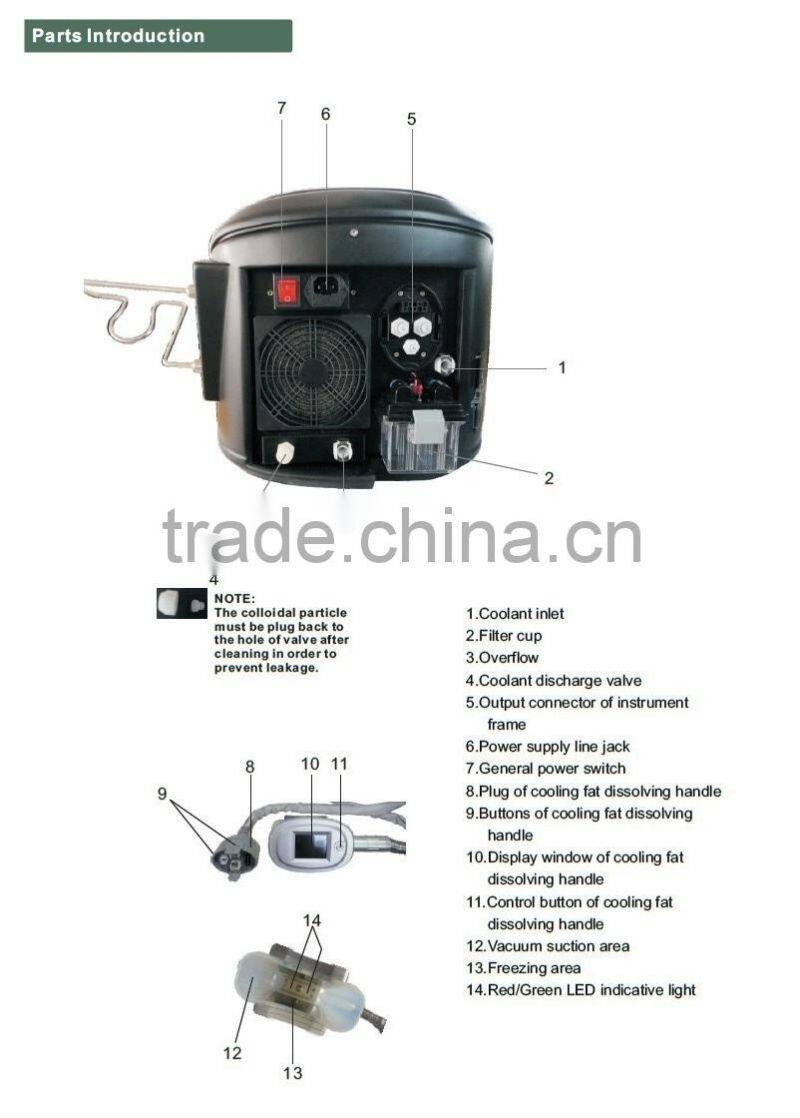 cheapest portable ultrasound machine laser weight loss slimming machine with CE