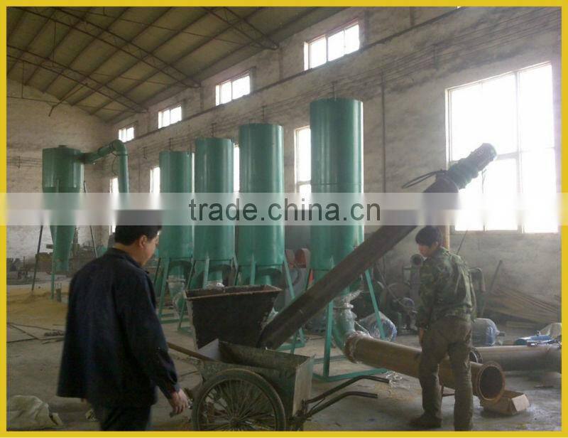Wide application wood chip dryer