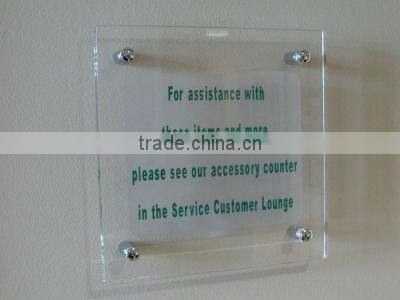 2017 hot sale home decor decorative plexiglass wall panels & acrylic title