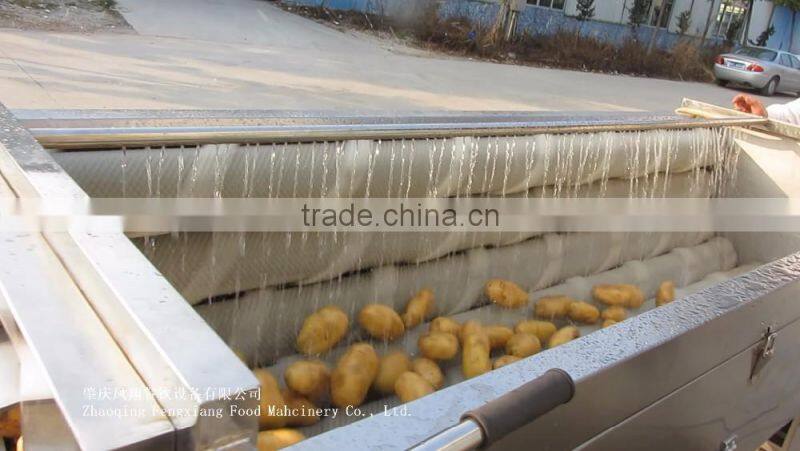 MSTP-1000 High efficiency ginger peeler,potato polish machine,potato washing and peeling machine