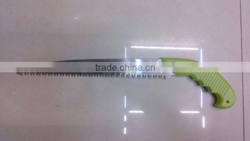 40cm plastic long handle garden pruning hand saw