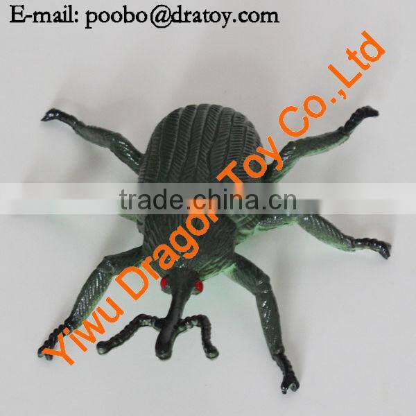 Plastic decoration beetle figurine