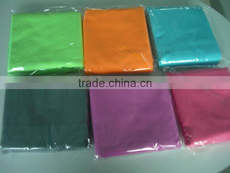 microfiber 100%polyester cleaning cloth in roll with dying color