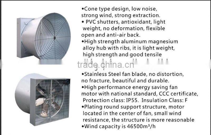 Poultry house exhaust fan