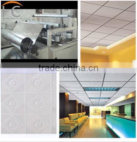 durable in use PVC gypsum ceiling board and machine