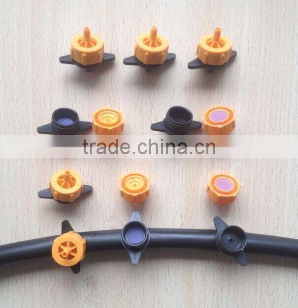 2 L/H flow rate pressure compensating Irrigation emitter dripper