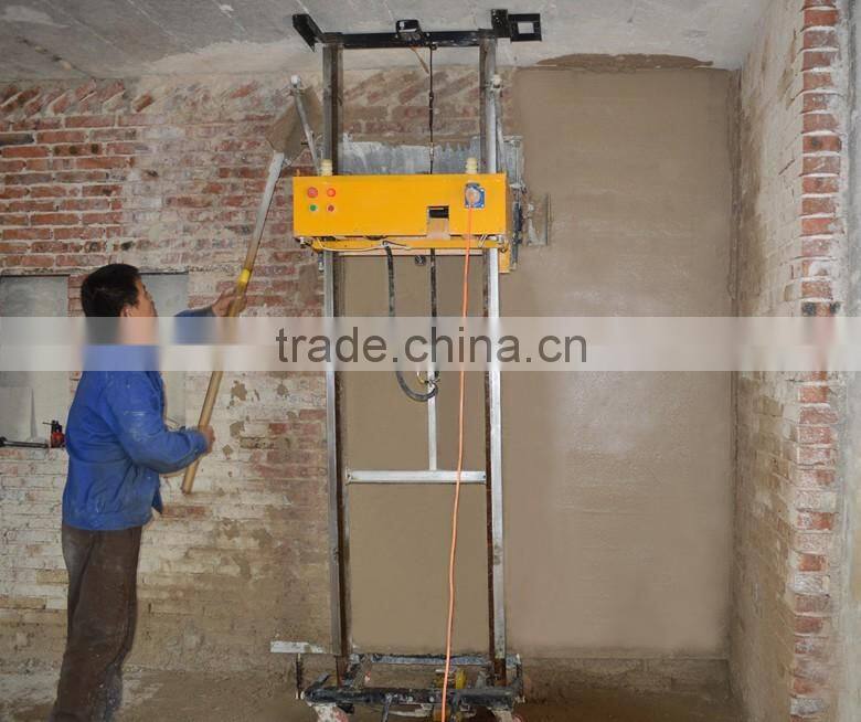 Factory supply cement wall plastering machine price