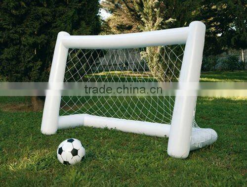 inflatable football and goal