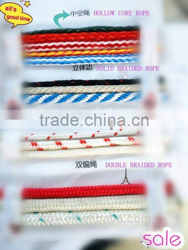 PP Polypropylene diamond solid braided rope