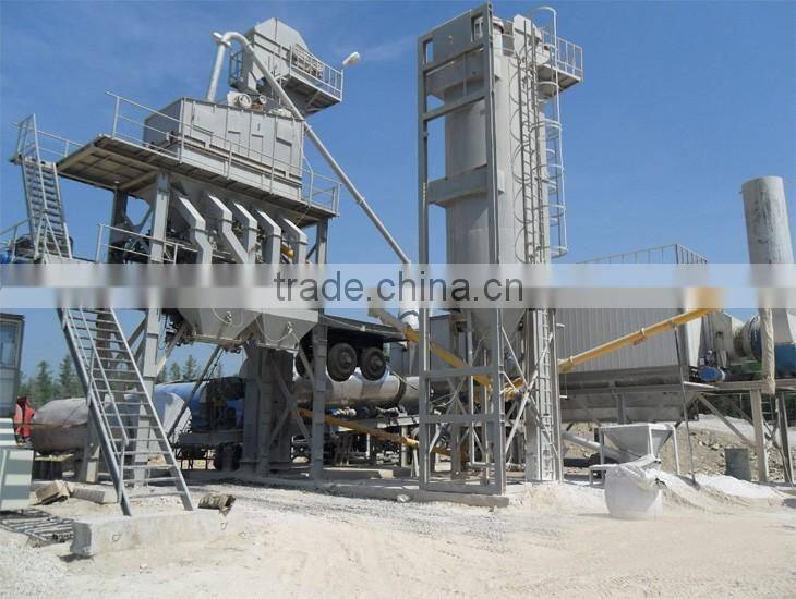 China stationary and mobile drum type asphalt batching plant with good price