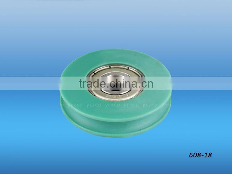 aluminium wardrobe design roller wheel for sliding door
