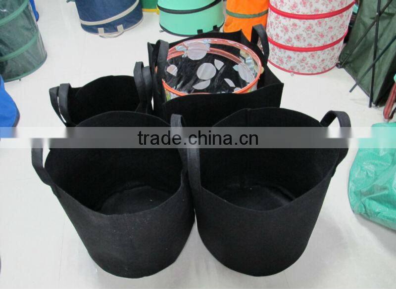 PP PE 600D printed folding pop up garden yard collapsible leaf storage waste garden bag