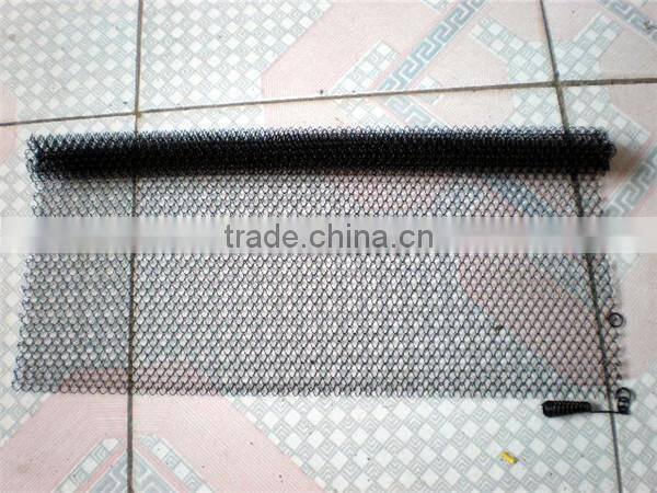 metal drapery wire mesh fireplace screens
