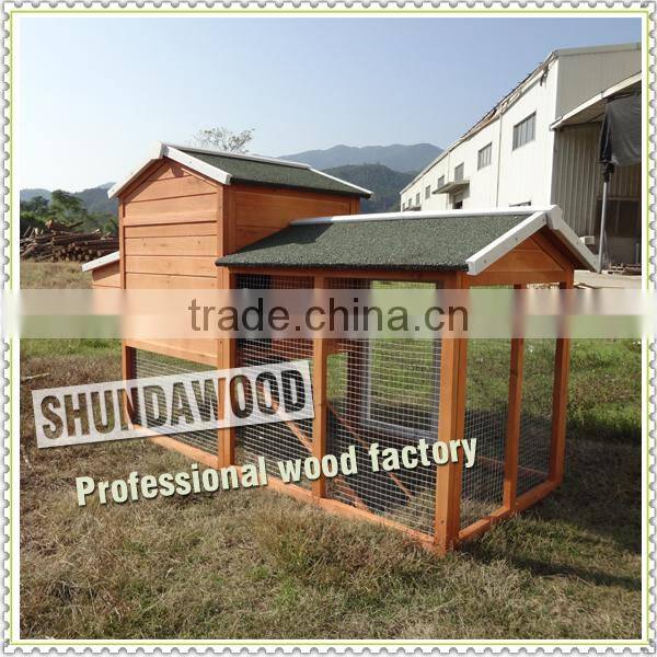 SDC21 Popular House Design Wooden Chicken Coop for Sale