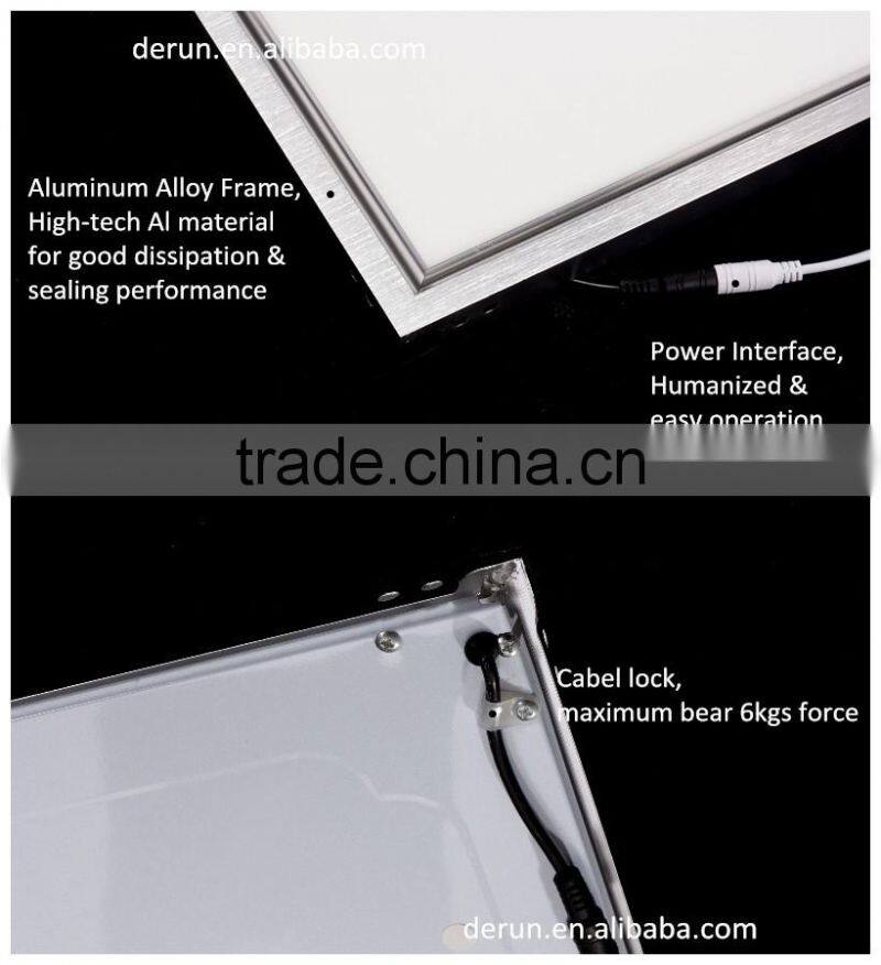 Hot size 600*600 led panel light 36w 38w 40w 42w