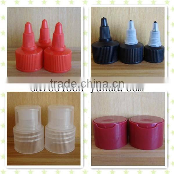 CP2008 Yuyao Yuhui Commodity hot sale good PP wholesale non spill 24mm 28mm plastic shampoo bottle caps