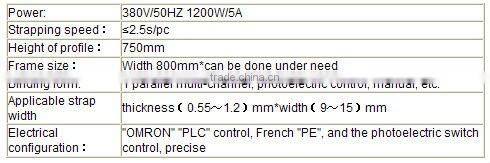 pp automatic polyester strap making machine XN-102A
