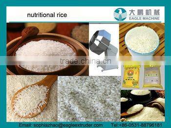 DP70 new condition nutritionall rice /artificial rice xtruder machine/ production line/making plants in china