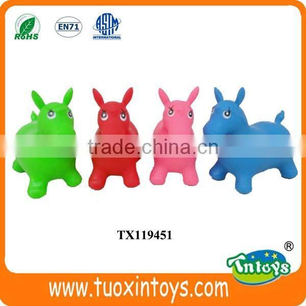 jumping inflatable horse racing